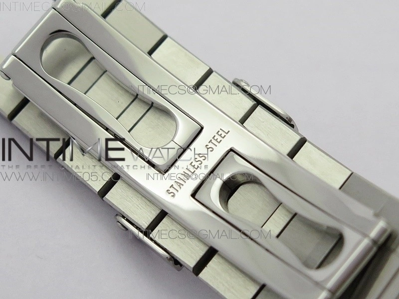 NAUTILUS 5726 SS GRF 1:1 BEST EDITION BLUE DIAL WORKING ANNUAL CALENDARON SS BRACELET A.324 V2